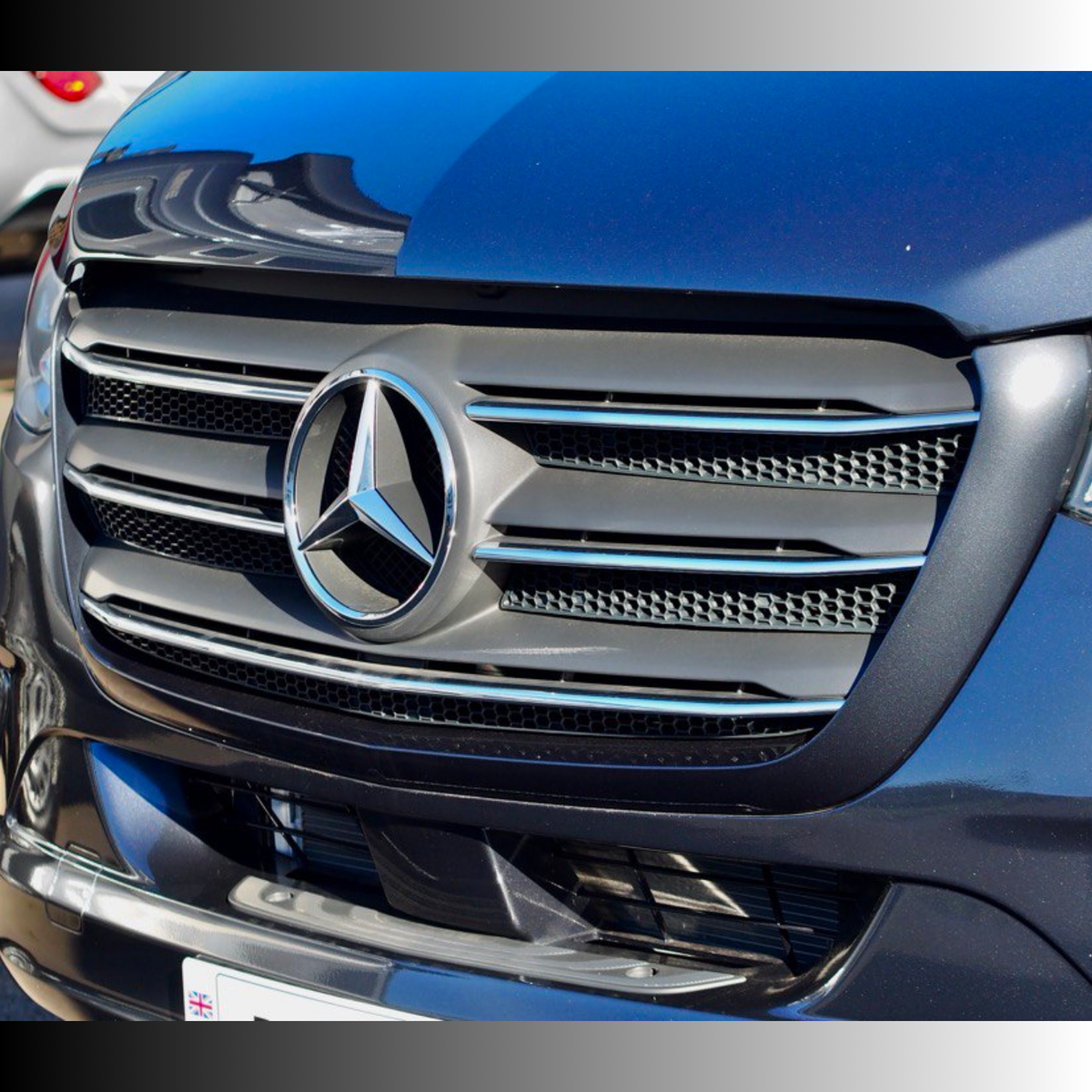 For Mercedes Sprinter 907 Honeycomb Grille Mesh Inserts | Upper Grille 5 Piece Kit | Van-X