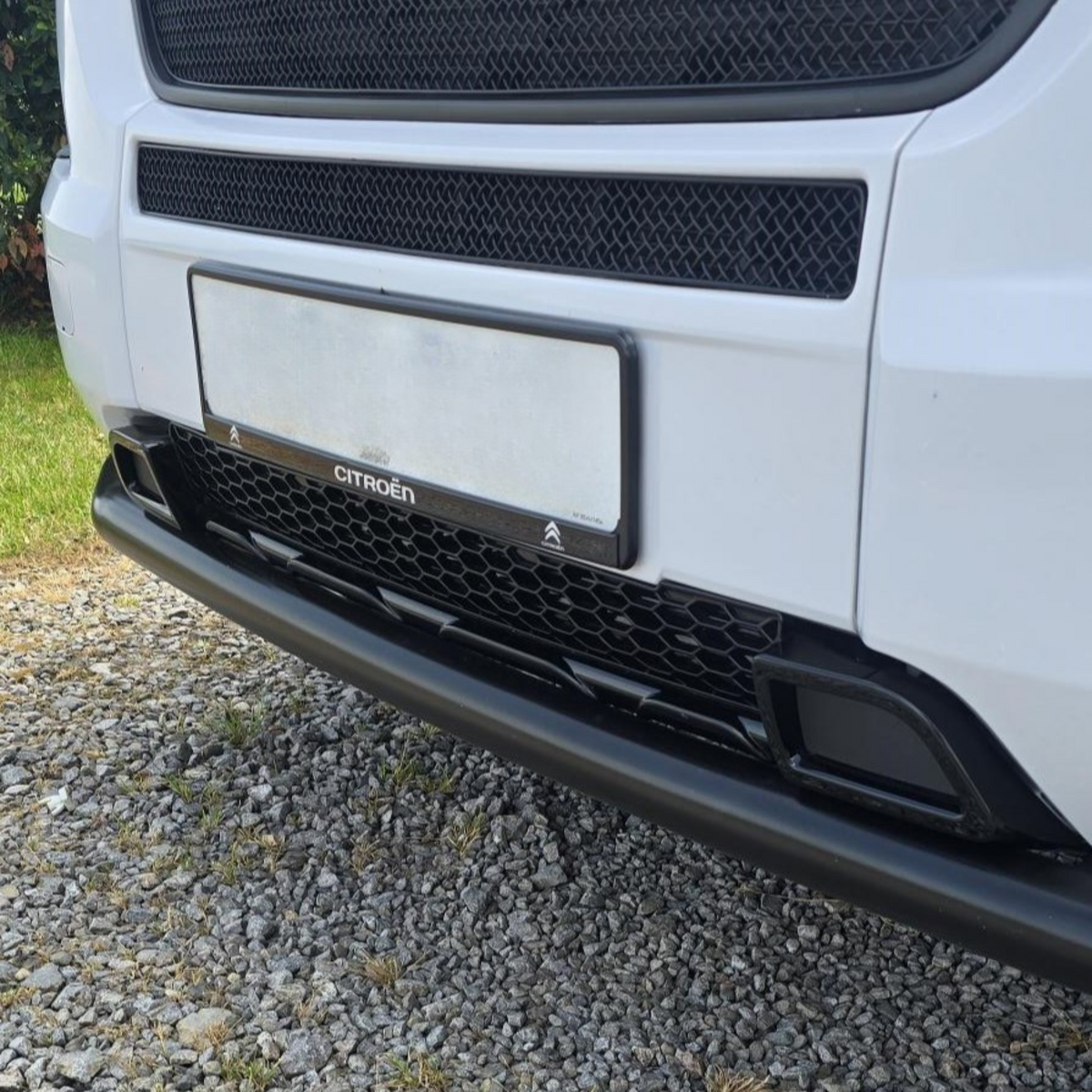 For Citroën Relay Lower Bumper Honeycomb Grille Gloss Black | Front Lower Grille | Van-X