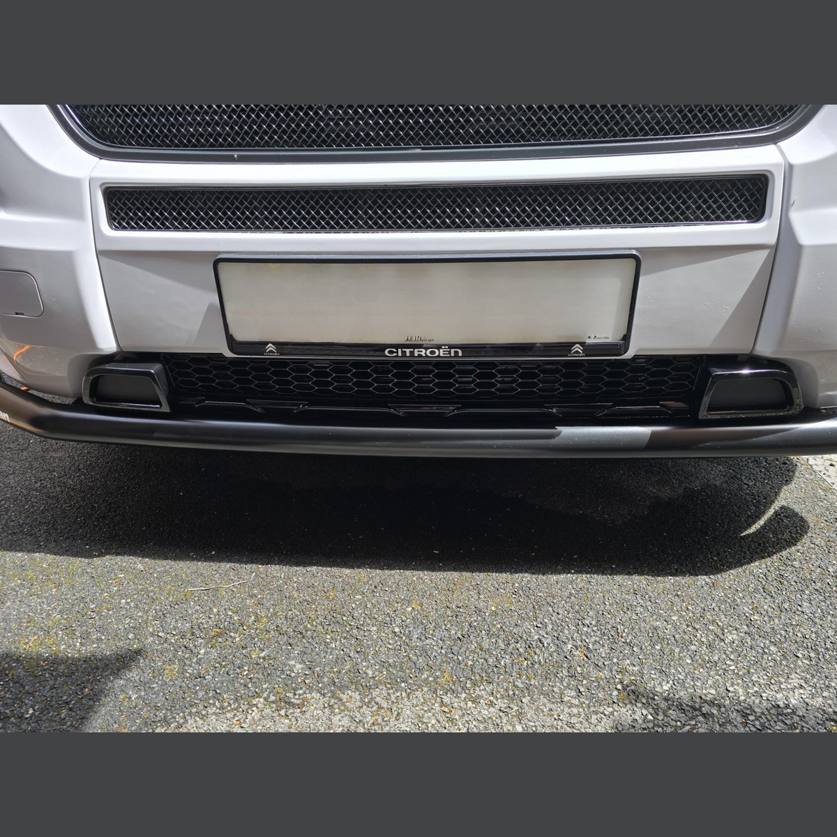 For Citroën Relay Lower Bumper Honeycomb Grille Gloss Black | Front Lower Grille | Van-X