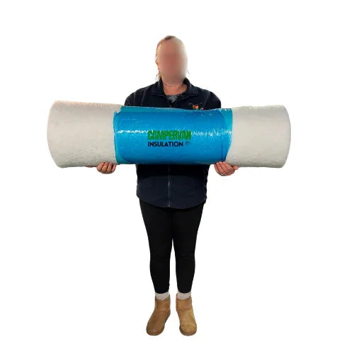 25mm Adhesive Campervan Thermal Fleece Insulation - Recycled Polyester Gap Filler for Van Conversion