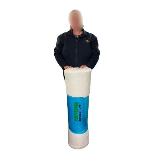 50mm Camper Van Thermal Insulation White Fleece Absoft Material