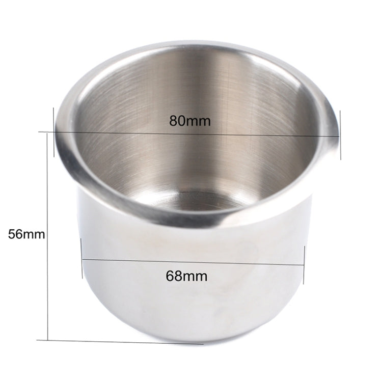 Stainless Steel Drop-In Campervan Cup Holder
