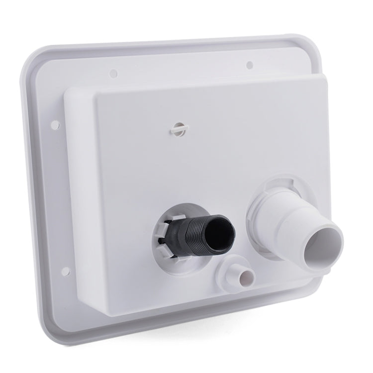Lockable Campervan Fresh-Water Filler Inlet – White