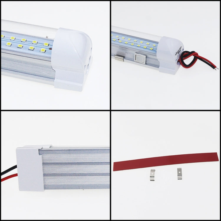 2-Pack 72 LED 12–85V Campervan Interior Light Bars