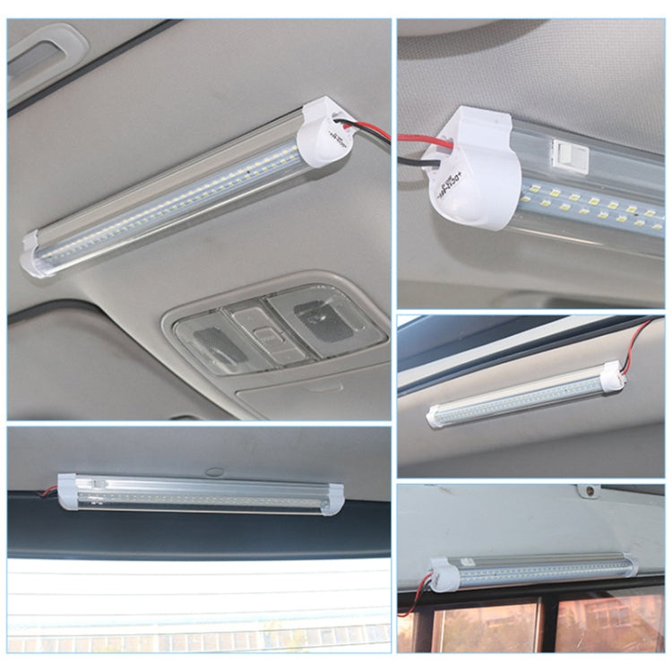 2-Pack 72 LED 12–85V Campervan Interior Light Bars