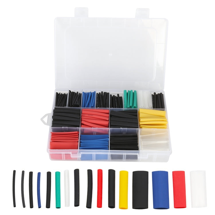 580-Piece Heat-Shrink Tubing Assortment
