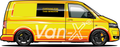 For Vauxhall Vivaro Window Curtains Eco-Line - Grey