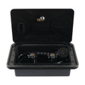 RV External Shower Box with Hot & Cold Mixer – Black
