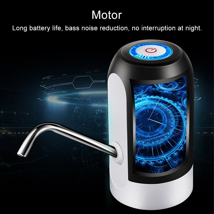 Rechargeable Bottled Water Pump – Black or White