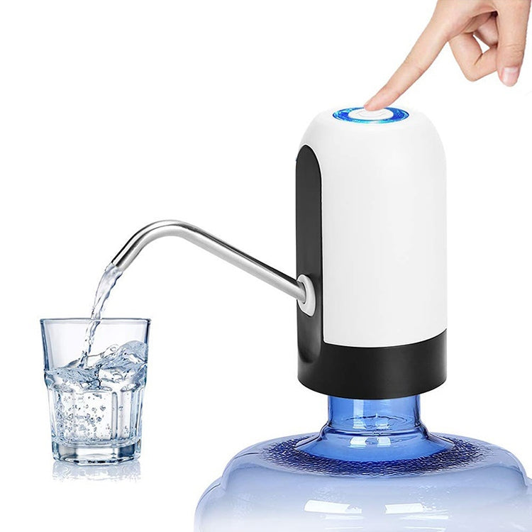 Rechargeable Bottled Water Pump – Black or White