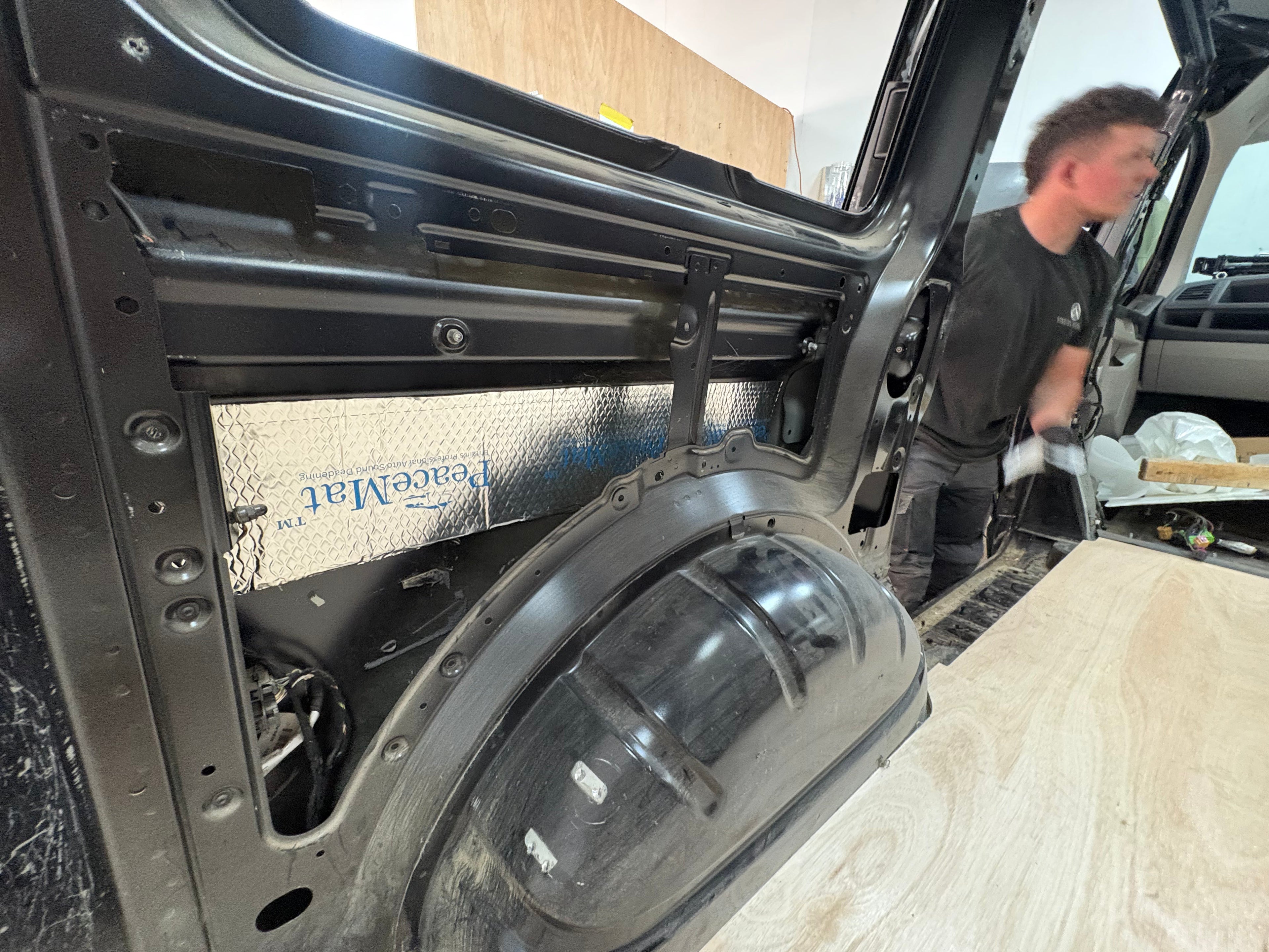 Camper Van Sound Deadening Mat, PeaceMAT XR 6m Roll in Black