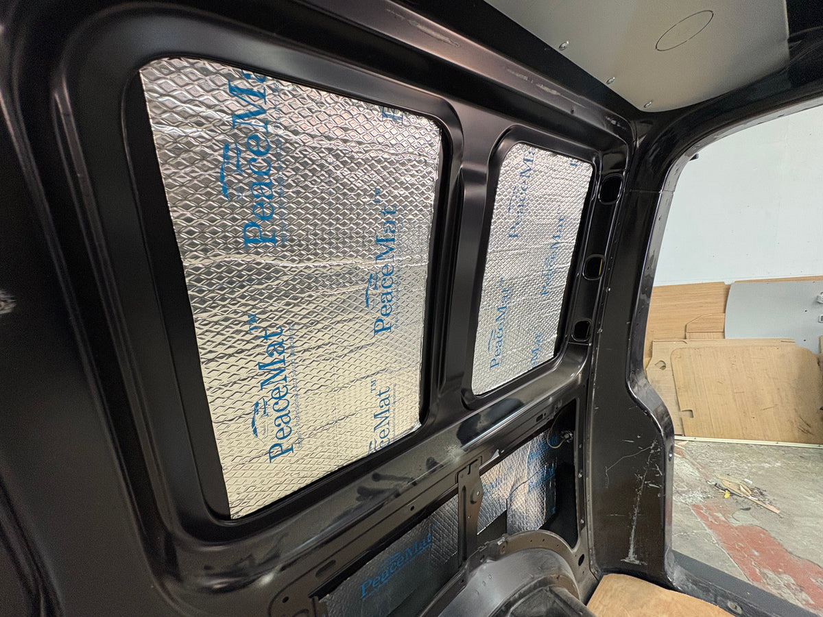 Camper Van Sound Deadening Mat, PeaceMAT XR 6m Roll in Silver