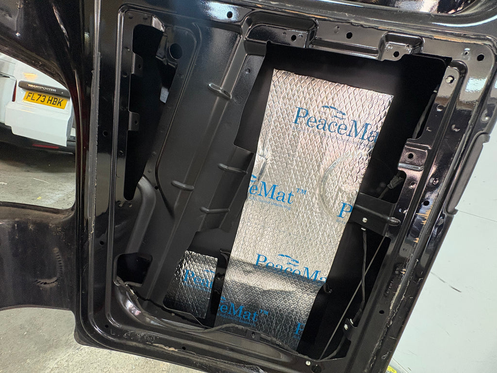 Camper Van Sound Deadening Mat, PeaceMAT XR 6m Roll in Black