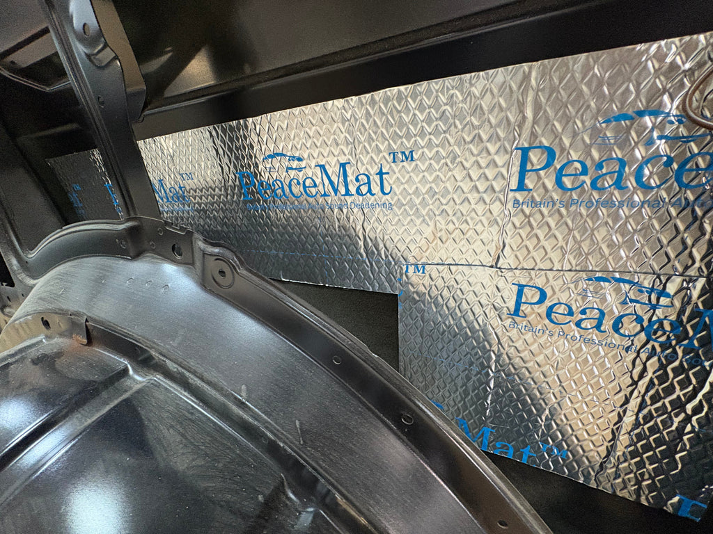 Camper Van Sound Deadening Mat, PeaceMAT XR 6m Roll in Black