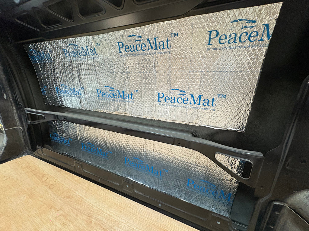 Camper Van Sound Deadening Mat, PeaceMAT XR 6m Roll in Black