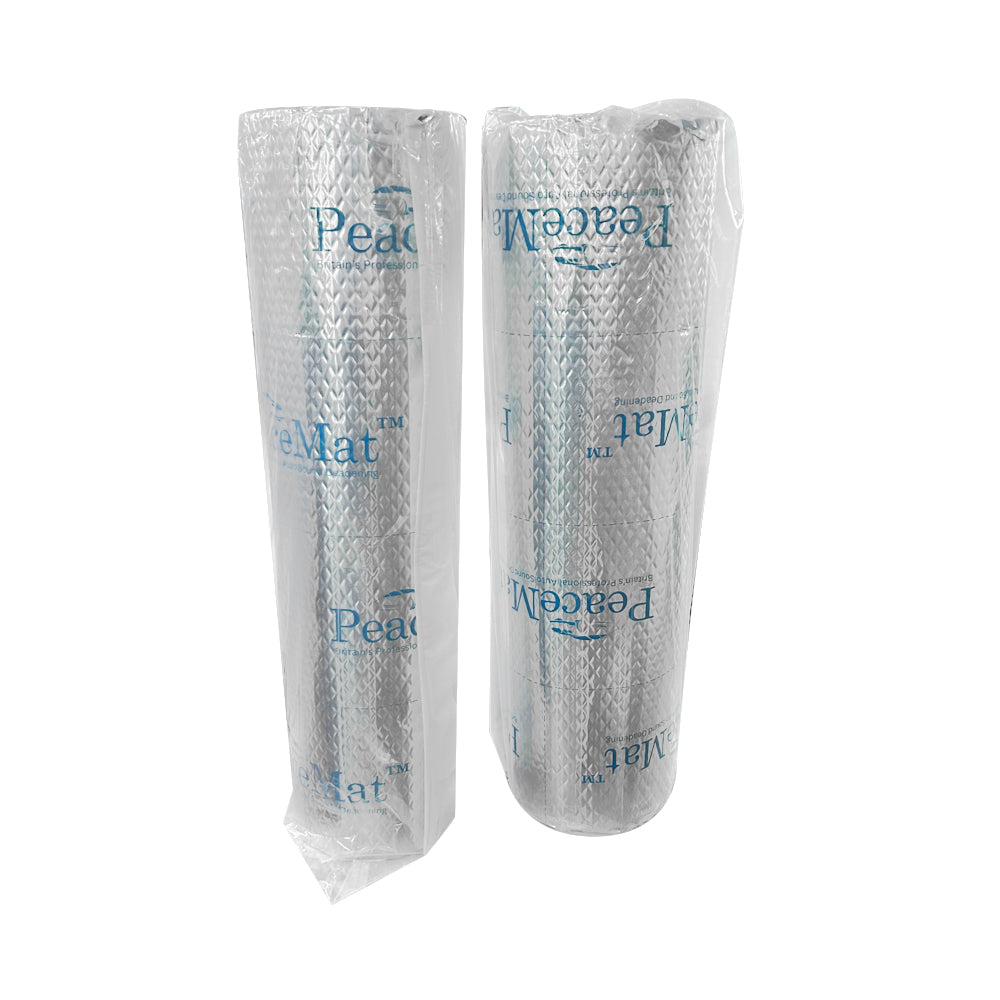 Camper Van Sound Deadening Mat, PeaceMAT XR 6m Roll in Silver