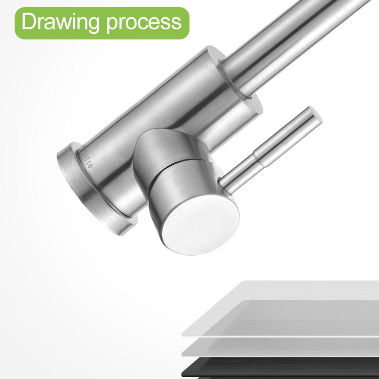 304 Stainless Steel Swivel Hot & Cold Mixer Tap