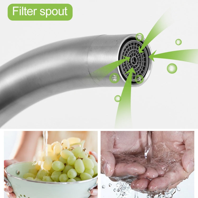 304 Stainless Steel Swivel Hot & Cold Mixer Tap