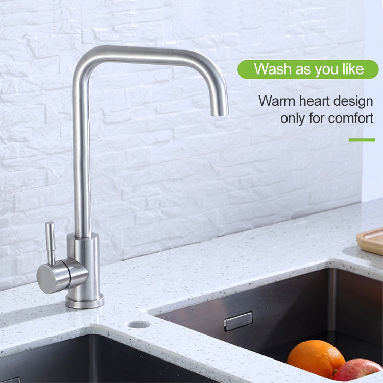 304 Stainless Steel Swivel Hot & Cold Mixer Tap