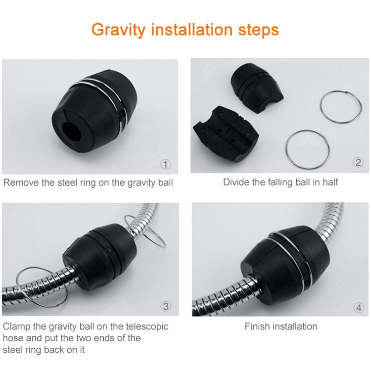 Pull-Out Hot & Cold Kitchen Mixer Tap