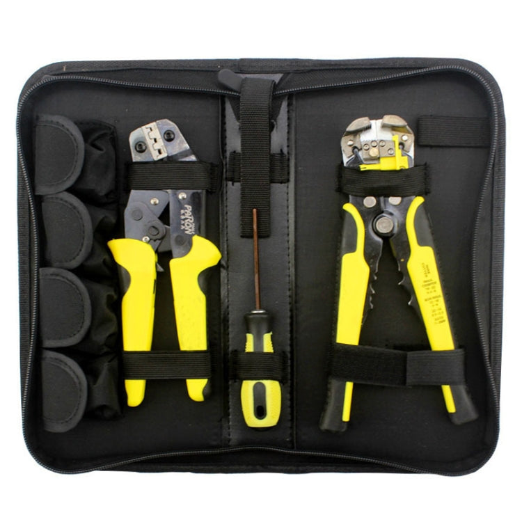 0.25–6mm² Wire Stripper & Crimping Pliers Set