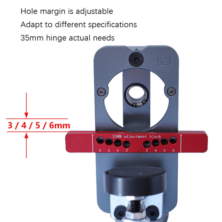 35mm Concealed-Hinge Drilling Jig Set