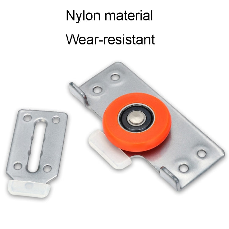 Silent Sliding Cabinet Door Pulley Kit with Screws