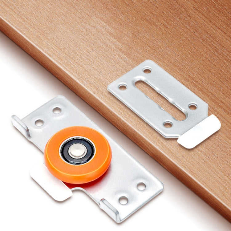 Silent Sliding Cabinet Door Pulley Kit with Screws