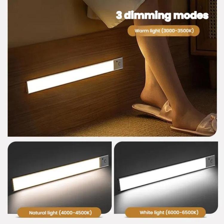 Rechargeable LED Motion-Sensor Cabinet Light Bar with Remote