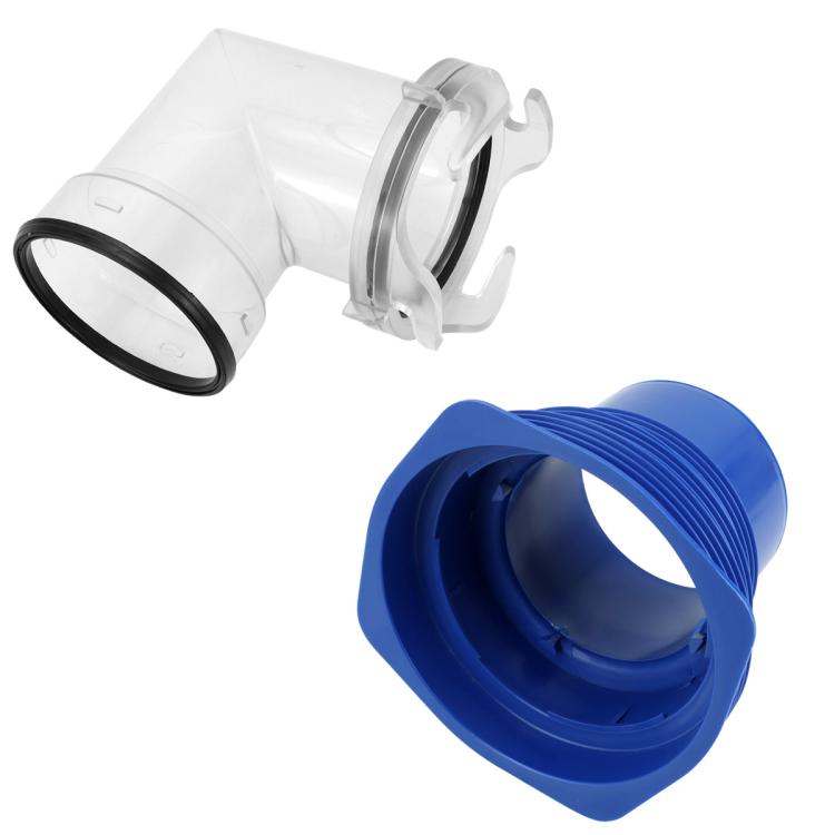 90° RV Waste-Water Drain Hose Adapter