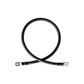 16mm² (110 Amp) Hi-Flex Battery Cable With M10 Lugs - BLACK