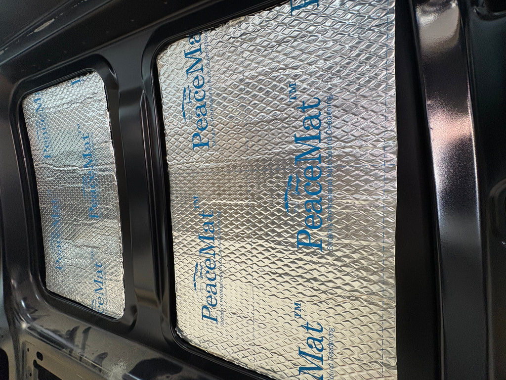 Camper Van Sound Deadening Mat, PeaceMAT XR 6m Roll in Silver