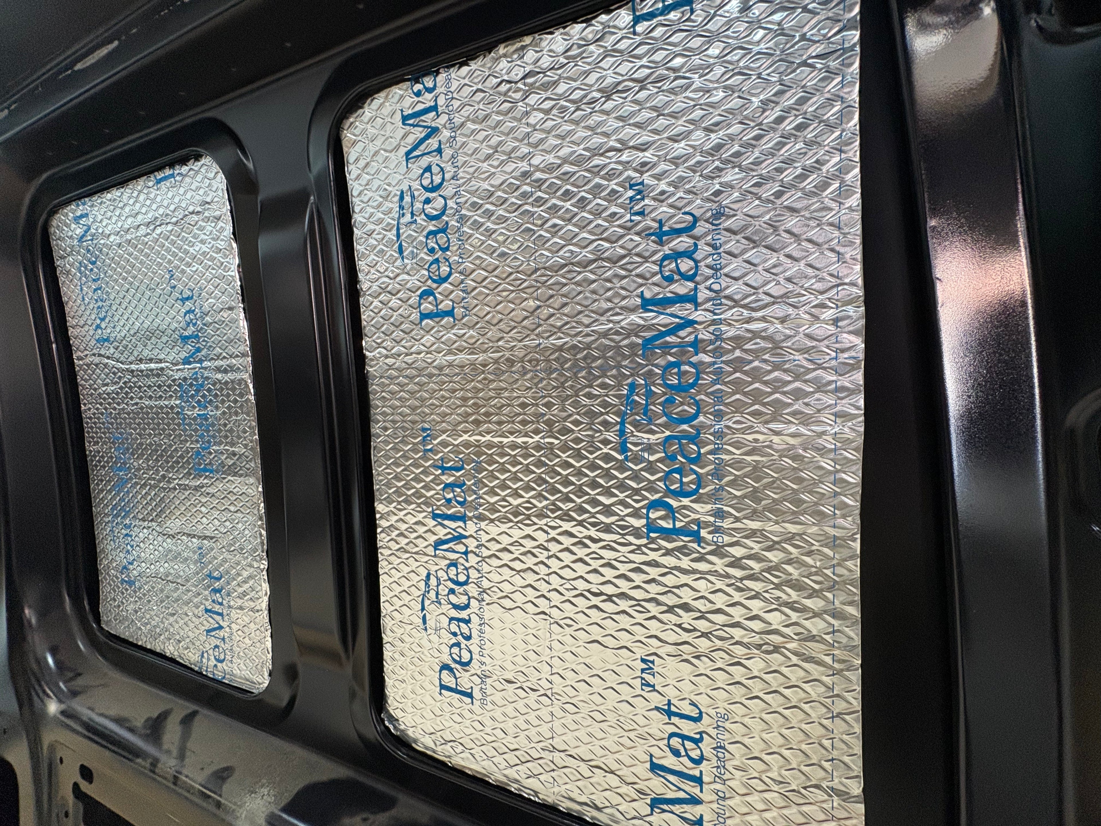 Camper Van Sound Deadening Mat, PeaceMAT XR 6m Roll in Silver