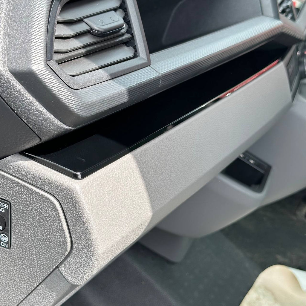 For VW T6.1 4-Piece Lower Dashboard & Door Trim Set | Gloss Black Interior Upgrade | Van-X