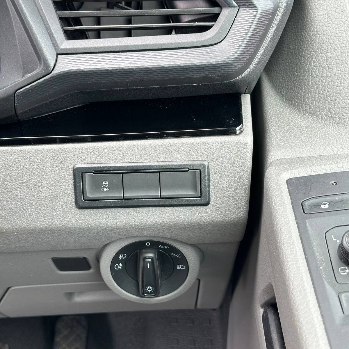 For VW T6.1 4-Piece Lower Dashboard & Door Trim Set | Gloss Black Interior Upgrade | Van-X
