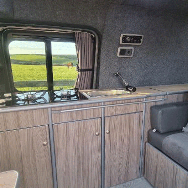 For Citroën Dispatch Premium Window Curtains - Black/Grey - CREATE YOUR OWN BUNDLE! | Van-X